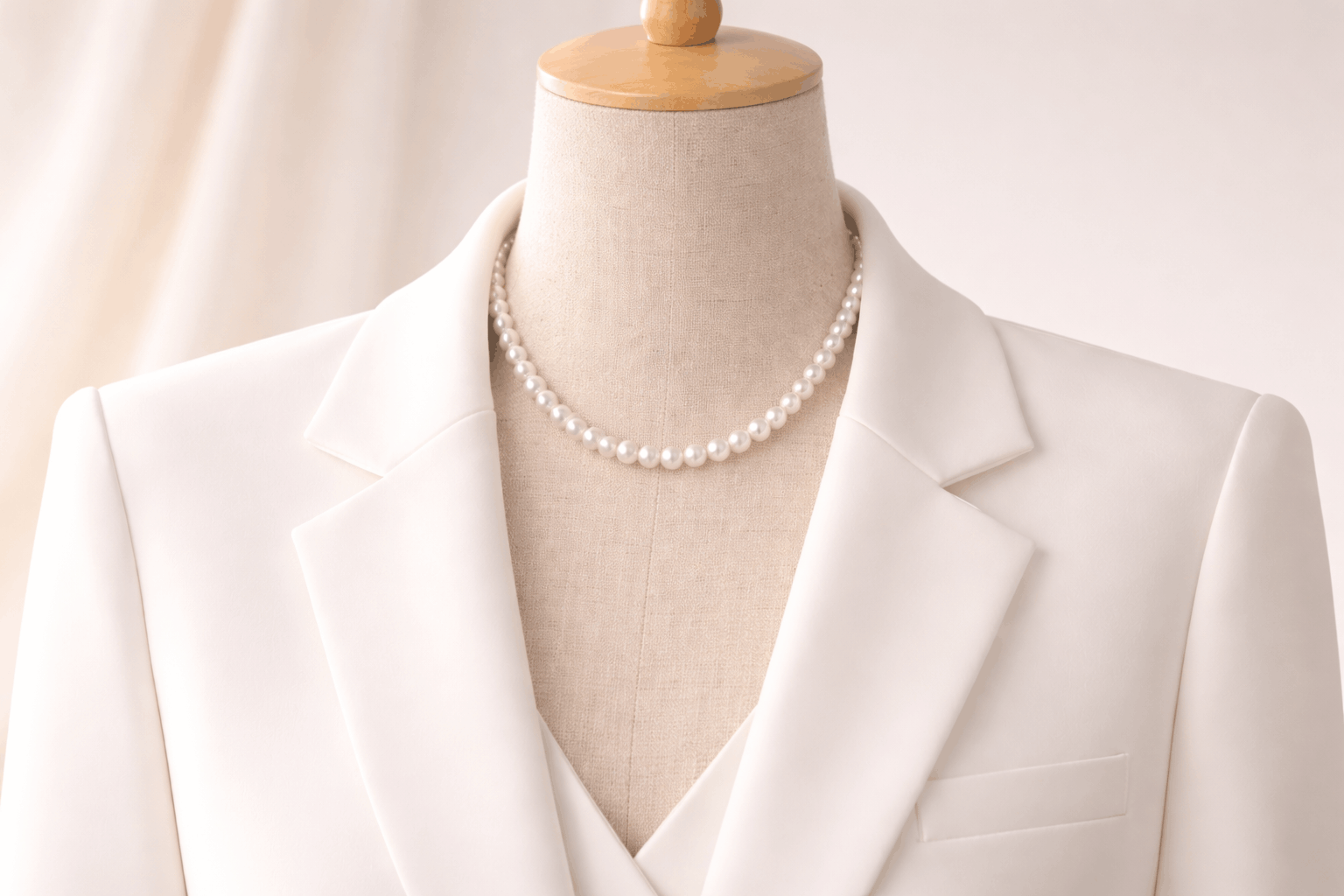 pearlsonly-blog-113-image-2-pearl - Blazer branco com colares de pérolas - Joias de pérolas - pearlsonly