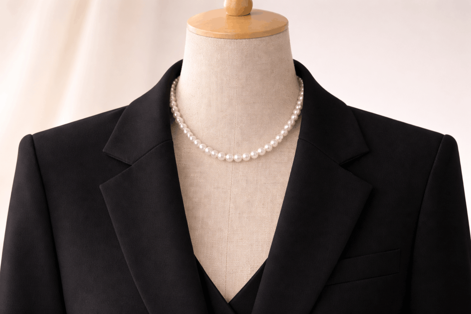 pearlsonly-blog-113-image-3-pearl - Como estilizar blazer preto com colares de pérolas - Joias de pérolas - pearlsonly