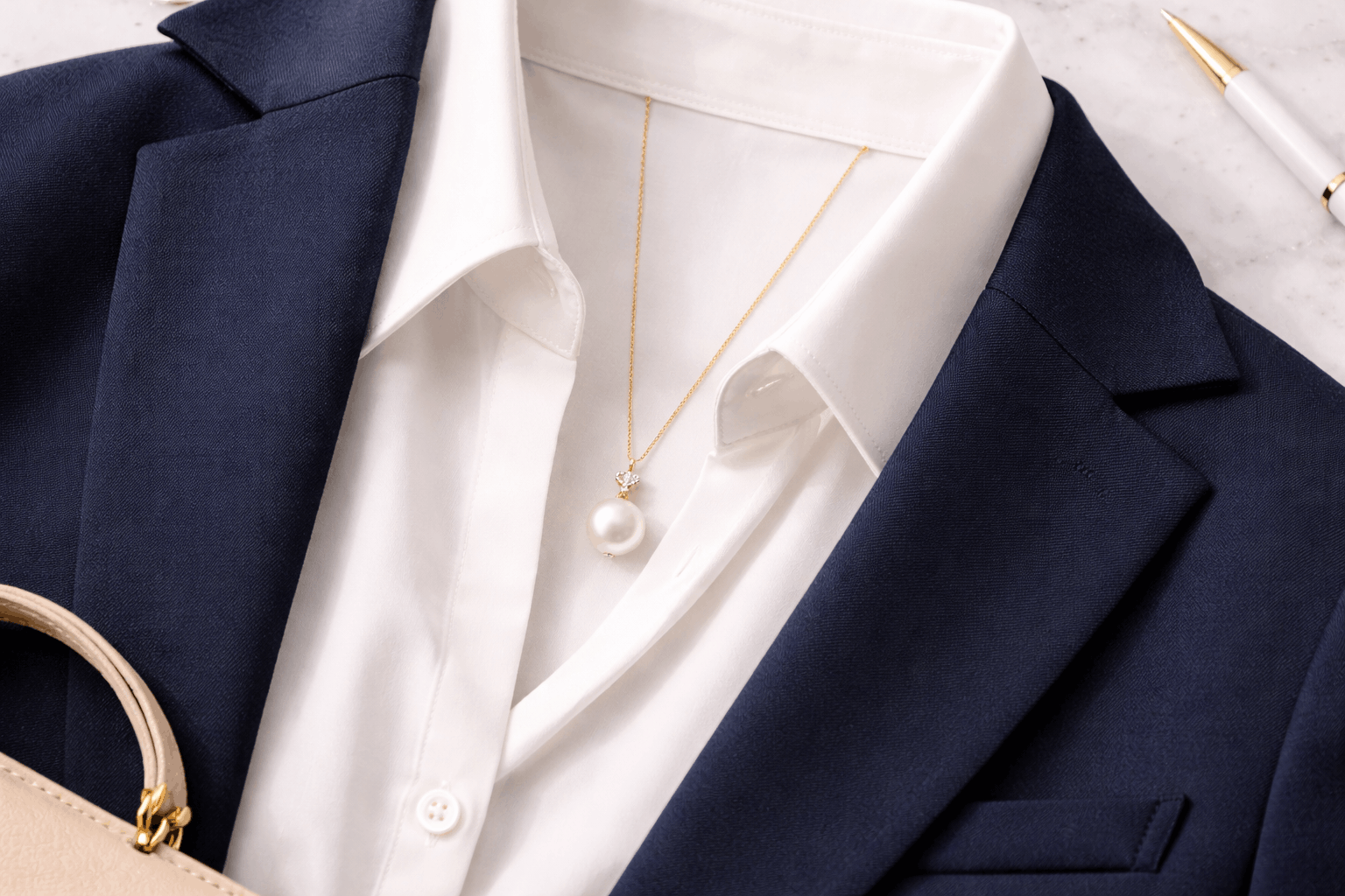 09. Ideias de styling para colares de pérola com pingente