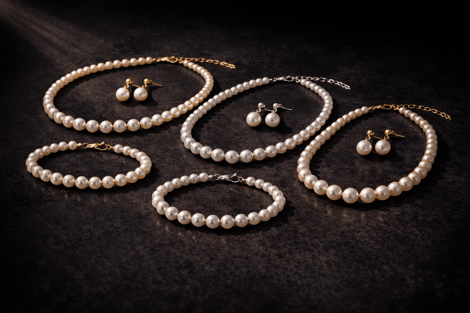 pearlsonly-blog-126-image-5-pearl - Engastes dourados no seu conjunto de pérolas para noiva - Joias de Pérolas - pearlsonly