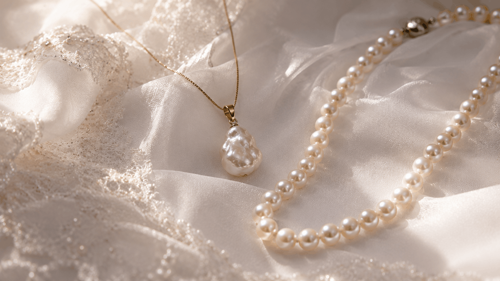 Joias de Pérolas para Casamentos ao Ar Livre: Combinando com o Seu Vestido