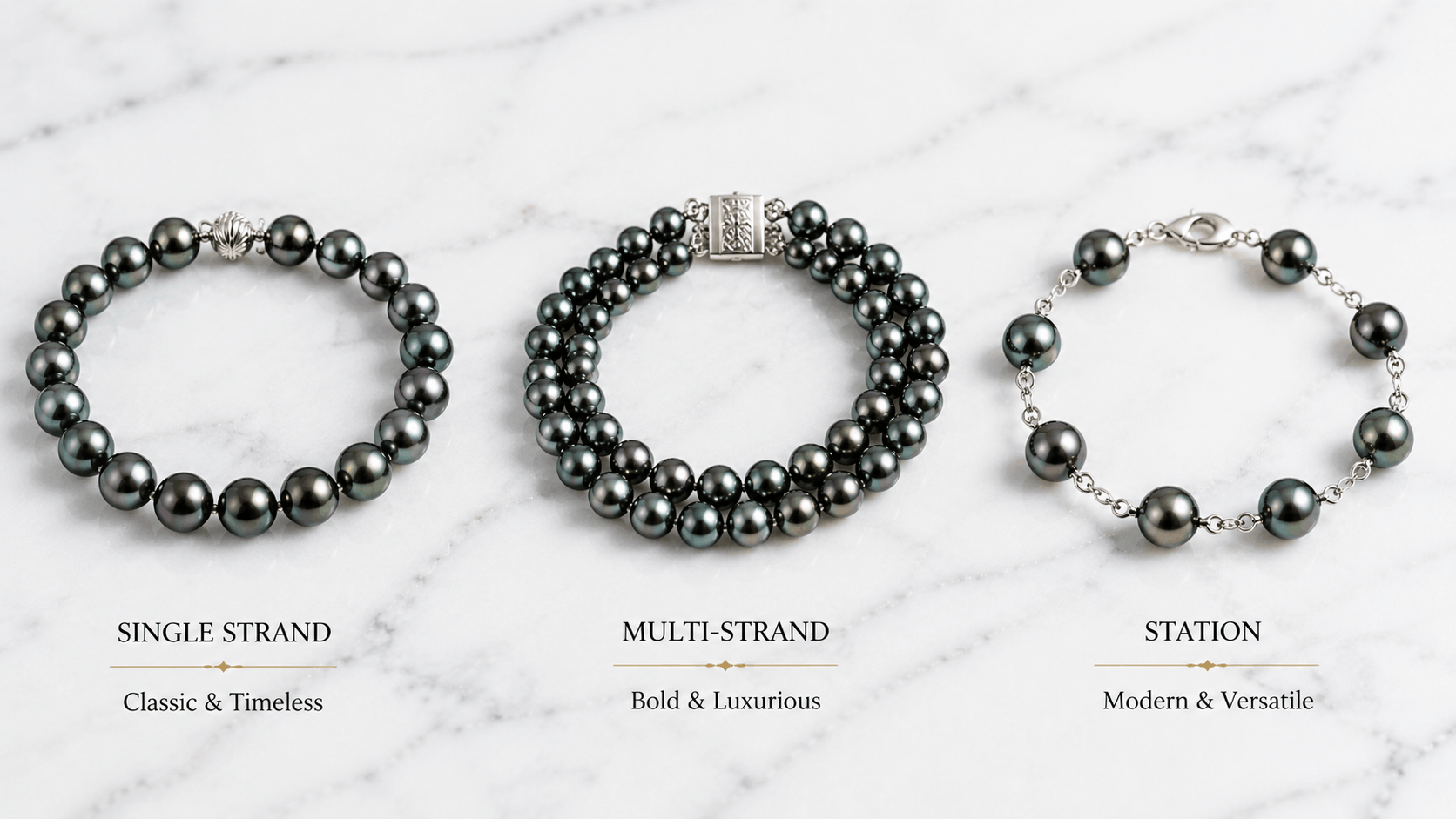 01. Estilos de pulseiras — Qual funciona para você