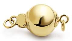 Fecho em Bola - Ouro Amarelo 14k