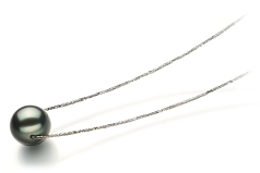 12-13mm taitiano Pingente em Cristina Preto