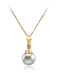7-8mm Akoya japonesa Definir em Georgia Branco