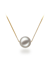 8-9mm Akoya japonesa Definir em Kristine Branco