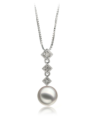 8-9mm Akoya japonesa Definir em Rozene Branco