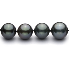 11-13.5mm taitiano Colar em Preto