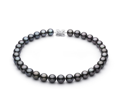 12-13.1mm taitiano Colar em Preto