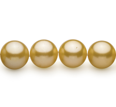 14-15.7mm Mar do Sul Colar em Ouro