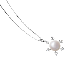 12-13mm Água doce Pingente em Melhores Branco