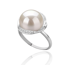 11-12mm Água doce Anel em Vendas Branco