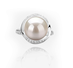 11-12mm Água doce Anel em Vendas Branco