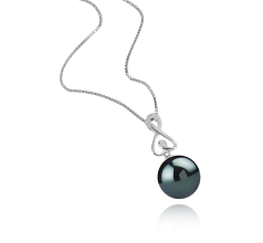 12-13mm taitiano Pingente em Patsy' becomes 'Campanha Preto