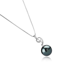11-12mm taitiano Pingente em Sofie Preto