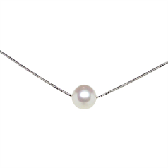 10.5-11mm Água doce Pingente em Branco