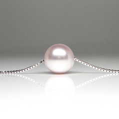 10.5-11mm Água doce Pingente em Branco