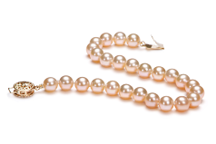 6-6.5mm Água doce Pulseira em Rosa
