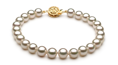 6.5-7mm Akoya japonesa Definir em Branco