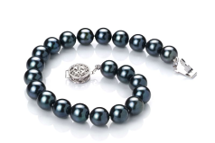 7.5-8mm Akoya japonesa Definir em Preto