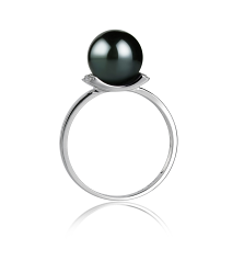 8-9mm Akoya japonesa Anel em Francine Preto