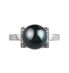 8-9mm Akoya japonesa Anel em Francine Preto