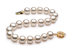 8-9mm Akoya japonesa Definir em Branco