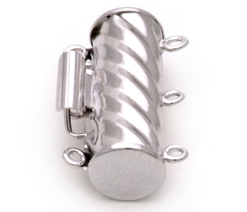 Fecho em Draycott - Ouro Branco 14K