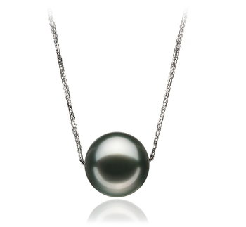 12-13mm taitiano Pingente em Cristina Preto