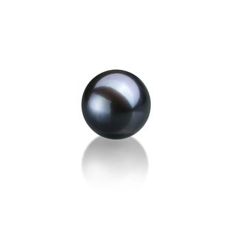 7-8mm Água doce Pérola Solta em Tingido de preto