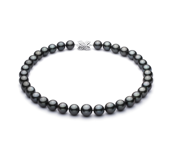 11-13.5mm taitiano Colar em Preto