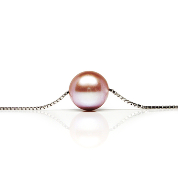 10-10.5mm Água doce Pingente em Rosa