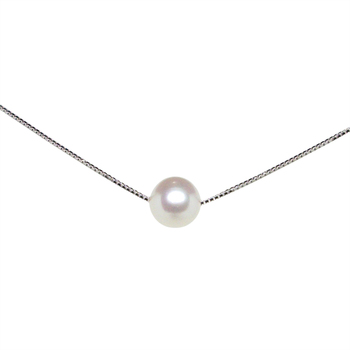 10.5-11mm Água doce Pingente em Branco