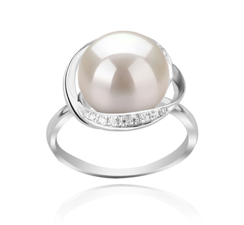 11-12mm Água doce Anel em Vendas Branco