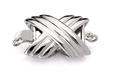 Oxford - ouro branco 14K