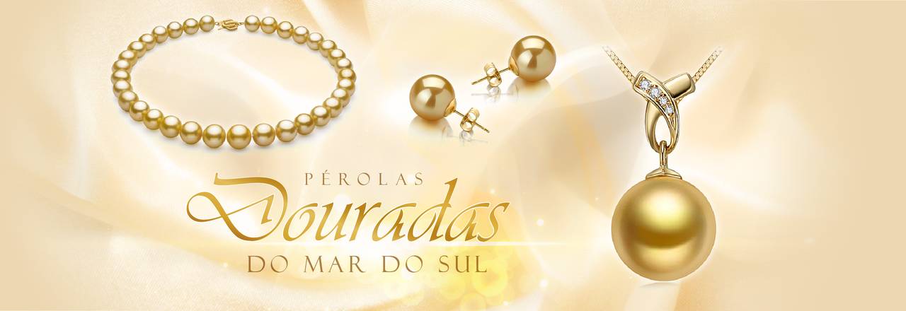 PearlsOnly Pérolas Douradas do Mar do Sul