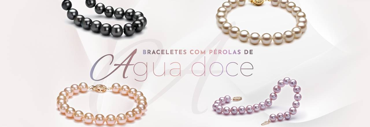 PearlsOnly Pulseira de pérolas de água doce