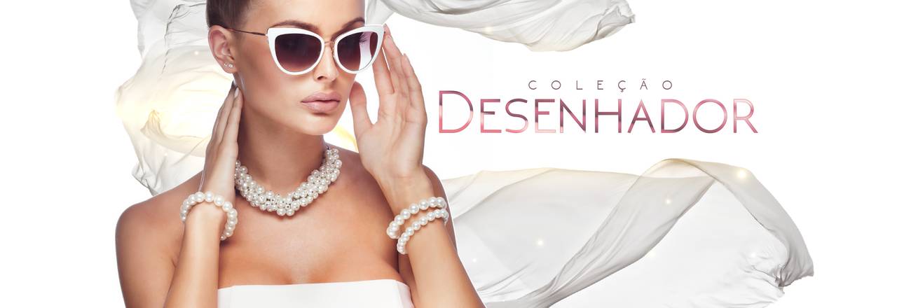 Landing banner for Coleção de designers